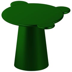 Contemporary Coffee Table Green Donald Wood by Chapel Petrassi