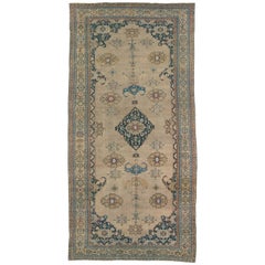 Antique Persian Camel Hamedan Rug