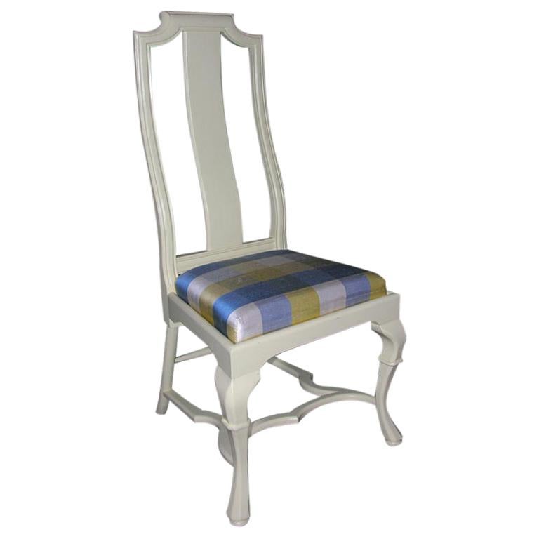 Asian Style Queen Anne Side Chair