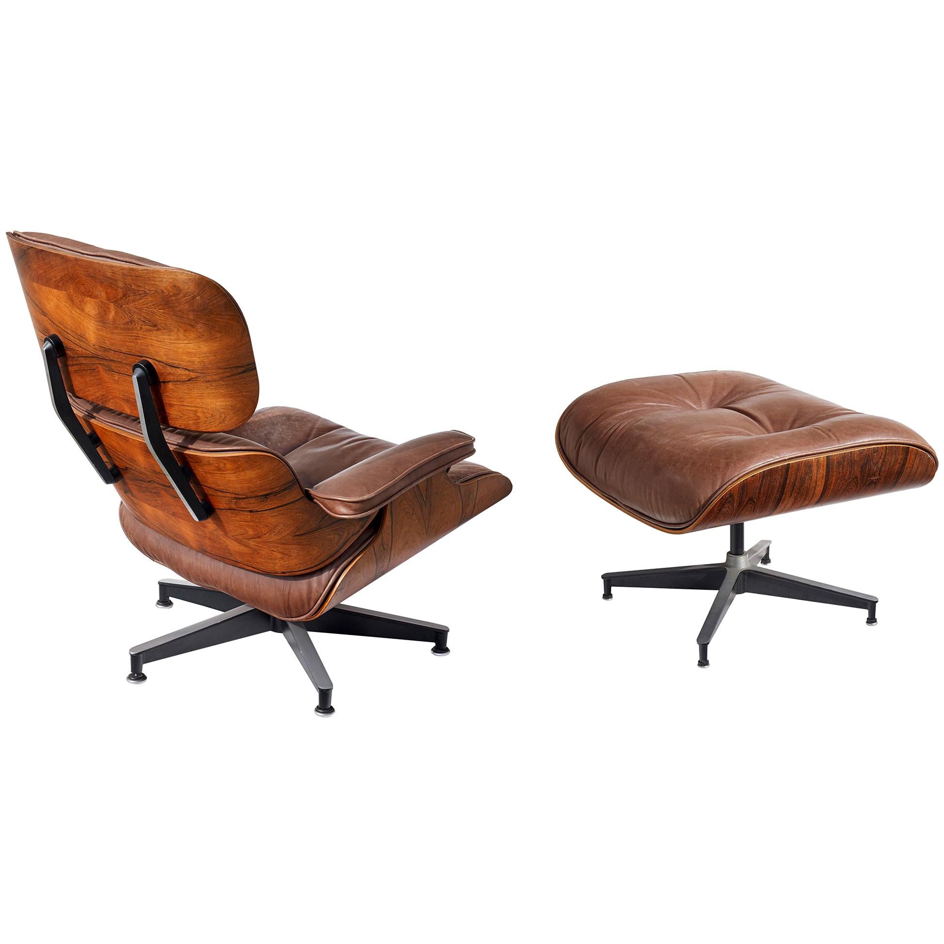 Lounge Chair and Ottoman by Charles and Ray Eames