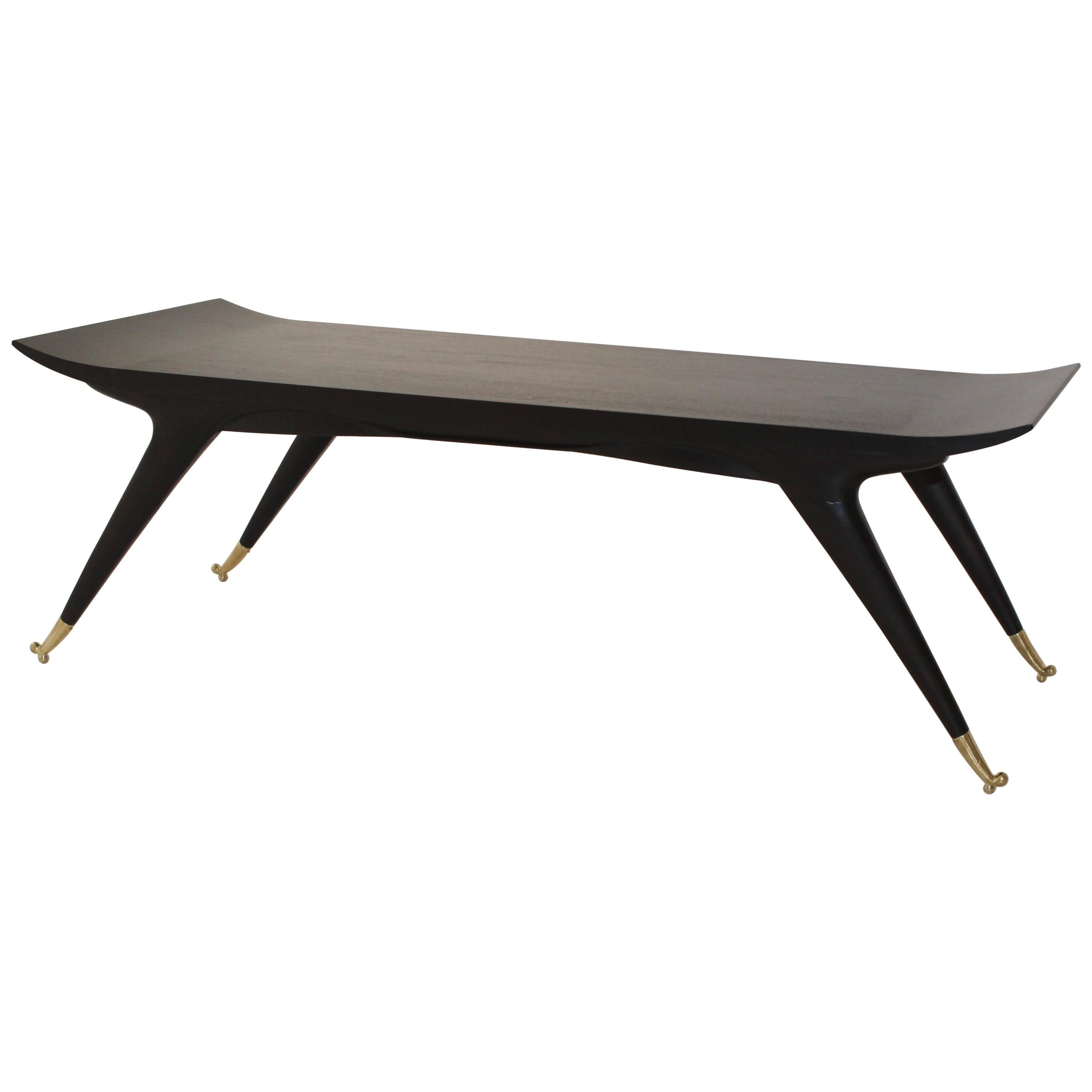 Ico & Luisa Parisi Style Sculptural Italian Coffee Table