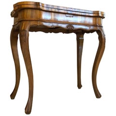 Baroque Style Game Table or Side Table Finely Crafted