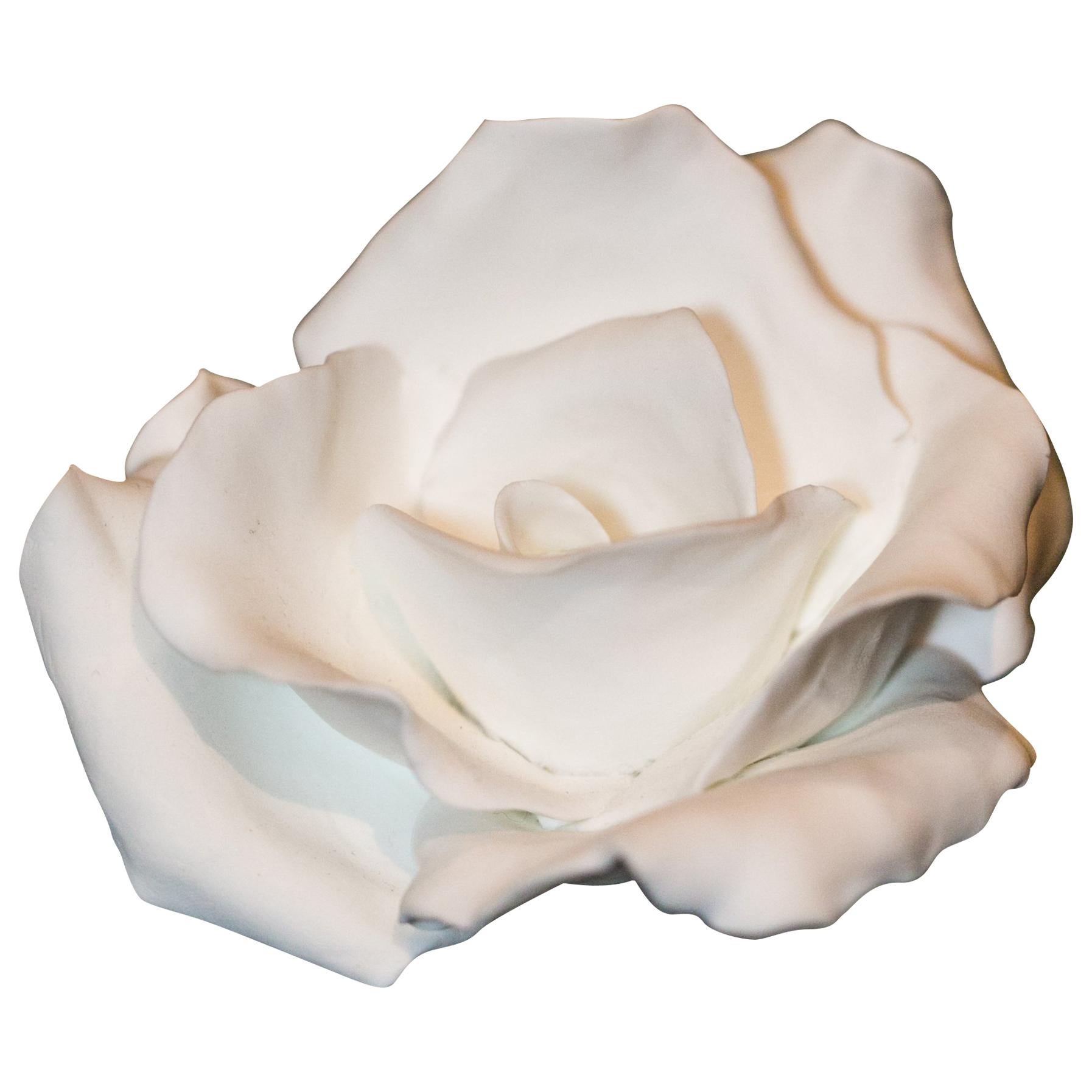 Roses of Sèvres in Biscuit Porcelain by Sèvres For Sale
