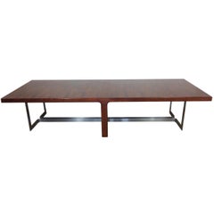 Midcentury Rosewood Conference Table