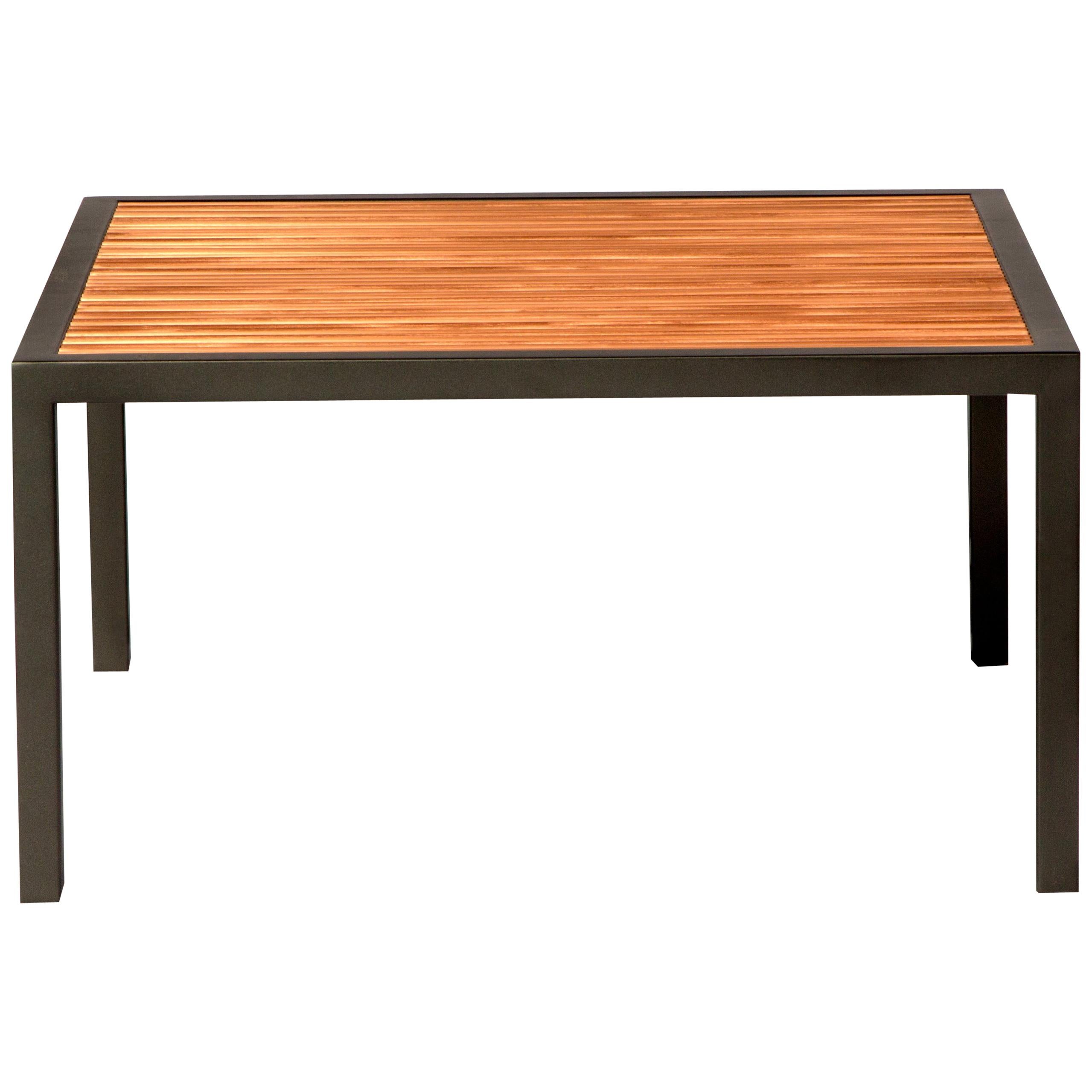 Modern Side Table, Construction Line For Sale
