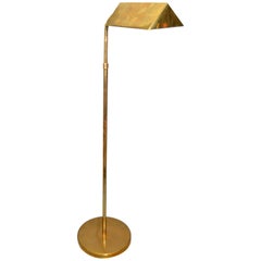American Vintage Brass Floor or Reading Lamp