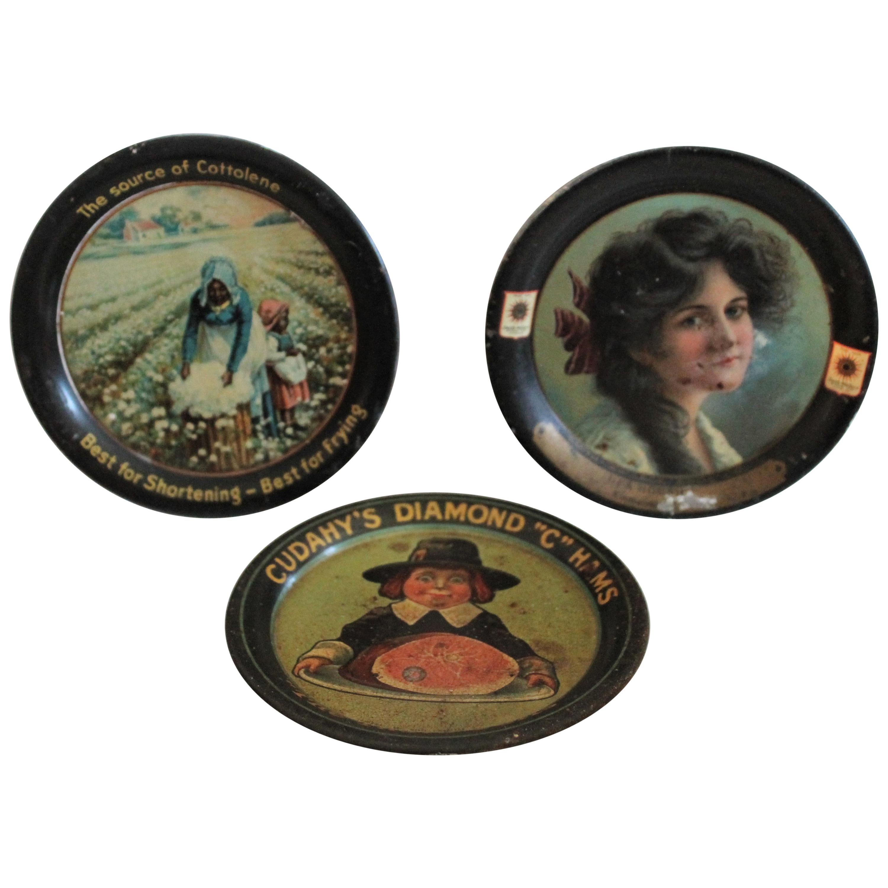 19th Century Decorative Change /Cigar Trays For Sale