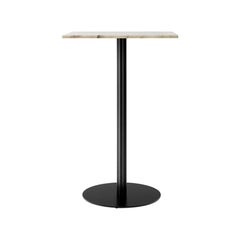 Harbour Column Bar Table, 24"x28" Table Top in off White