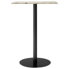 Harbour Column Counter Table, 24"x28" Table Top in Off-White