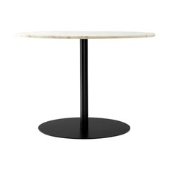 Harbour Column Dining Table, 42" in Round Table Top in Off-White
