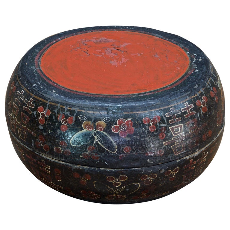 Meishan - Ancienne boîte chinoise en bambou n°9