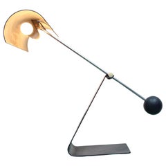 Mauro Martini Fratellli Martini 20th Century Modern Design Metaltable Lamp