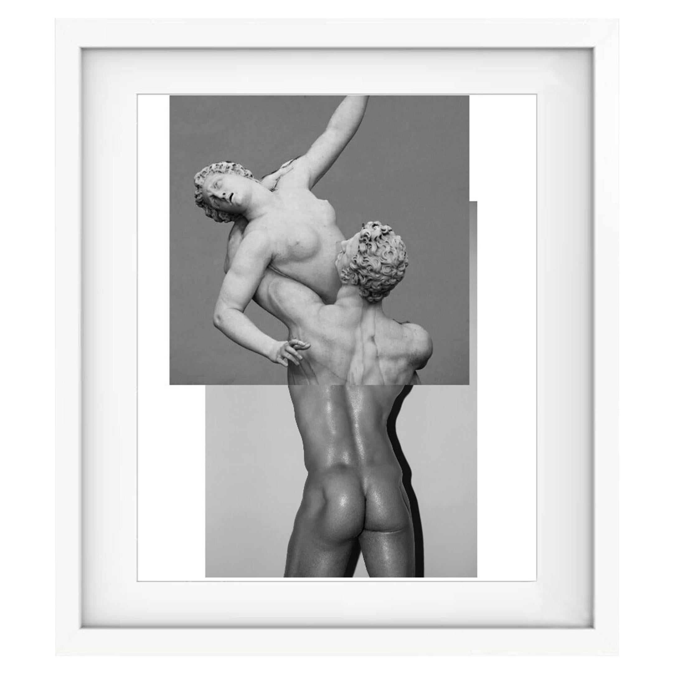 Classic Sculpture Erotic Naropinosa, "Untitled" Digital Collage, Spain, 2018