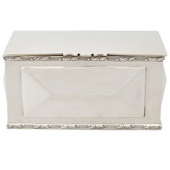 Edwardian English Sterling Silver Box