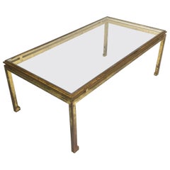 Maison Ramsay French Gilded Coffee Table, 1960s