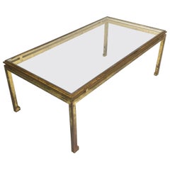 Maison Ramsay French Gilded Coffee Table, 1960s