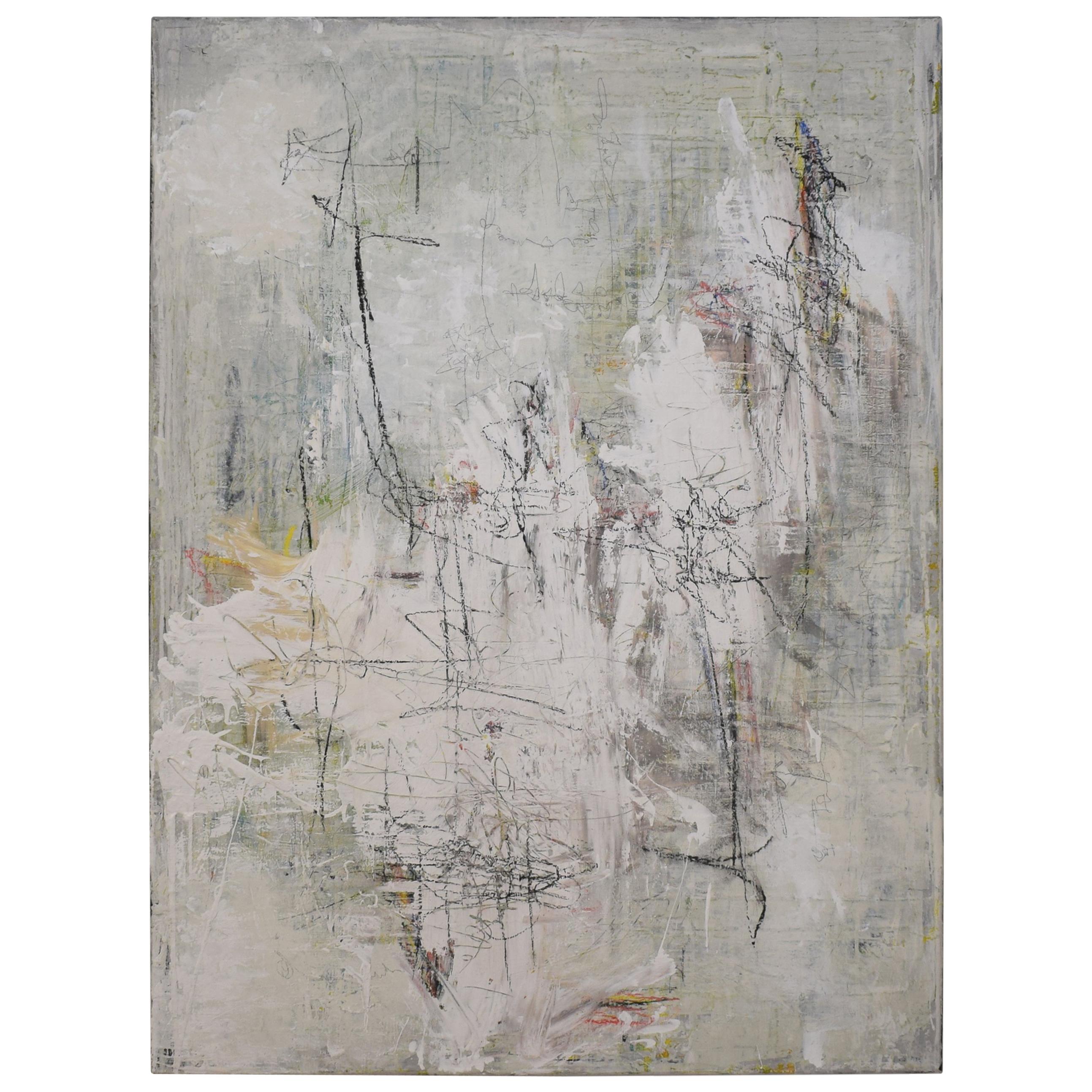 Contemporary Modern Abstract Painting on Canvas 120cm x 90cm