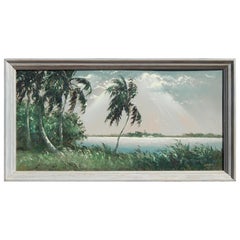 Harold Newton Florida Painter “Highwayman”, Beach Scene Painting