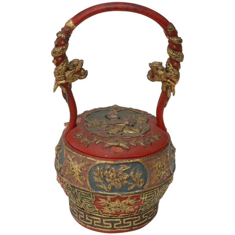 Ancient Chinese Rice Holder Box Cing Period Emperor Puyi at 1stDibs