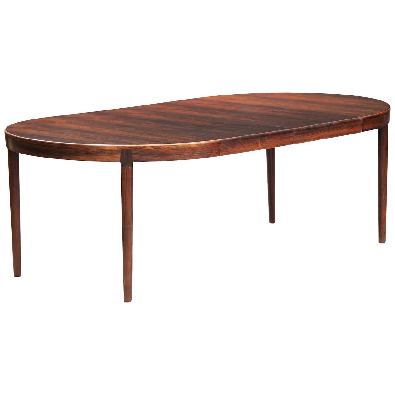 Niels Otto Moller mid-century modern Rosewood Dining Table for J.L. Mollers 