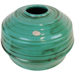 Art Deco Ceramic Bowl or Vase Ekeby, Sweden, 1930s