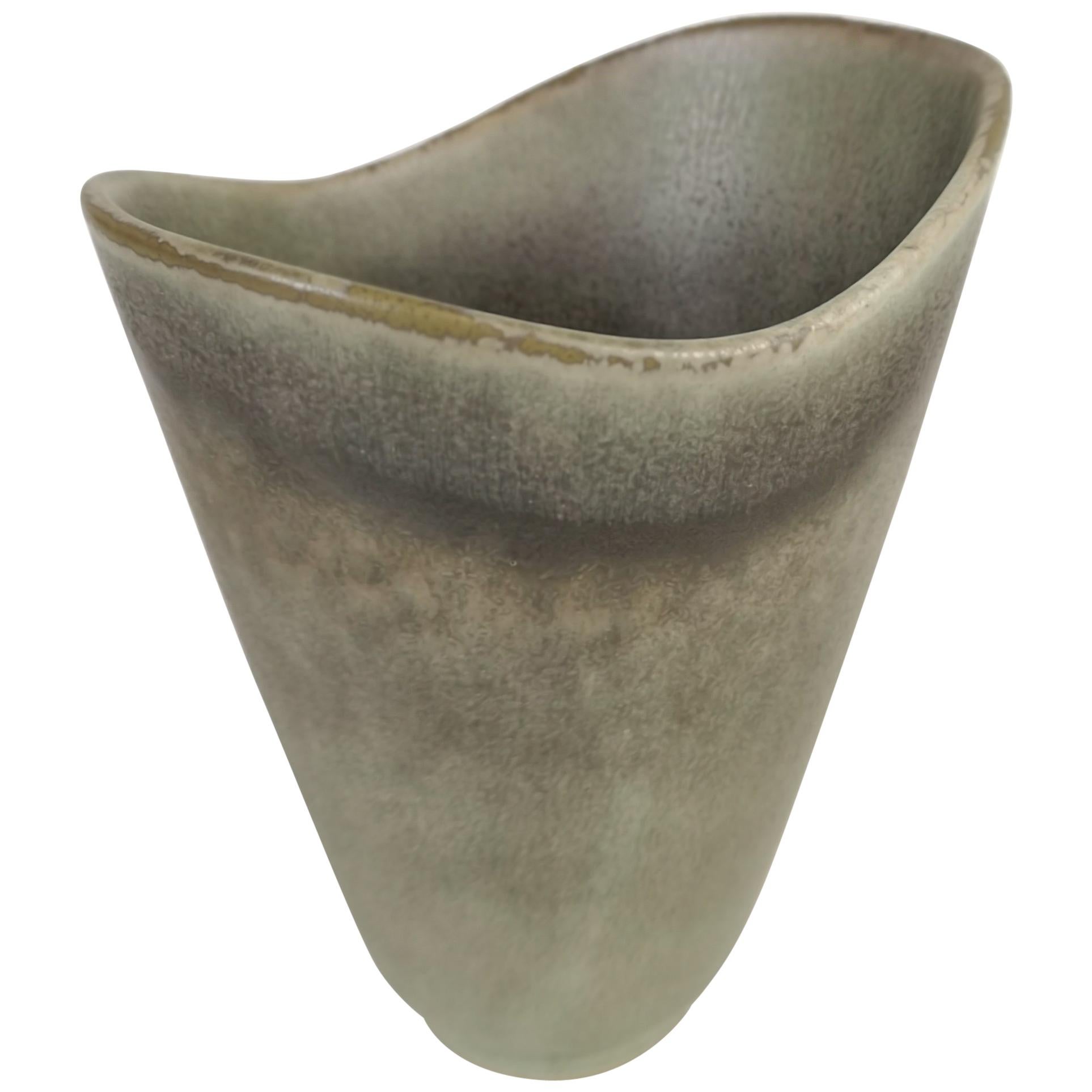Midcentury Ceramic Vase by Carl-Harry Stålhane for Rörstrand, Sweden, 1950s