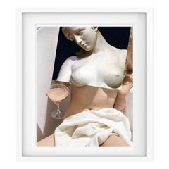Escultura clásica Erótica Naro Pinosa, "Sin título" Collage digital, España, 2019
