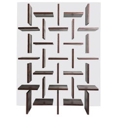 Glass Shelves "Cross" by Alva Design, Contemporary Brazilian Design