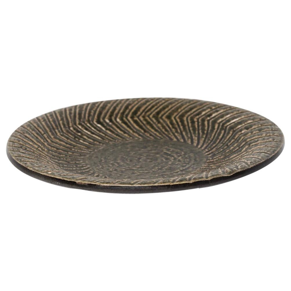 Midcentury Swedish Modern Mari Simmulson for Upsala-Ekeby Ceramic Plate
