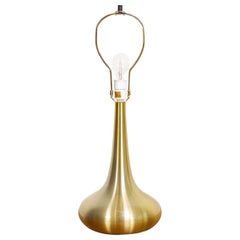 Midcentury Danish Modern Jo Hammerborg for Fog & Mørup Brass Orient Table Lamp