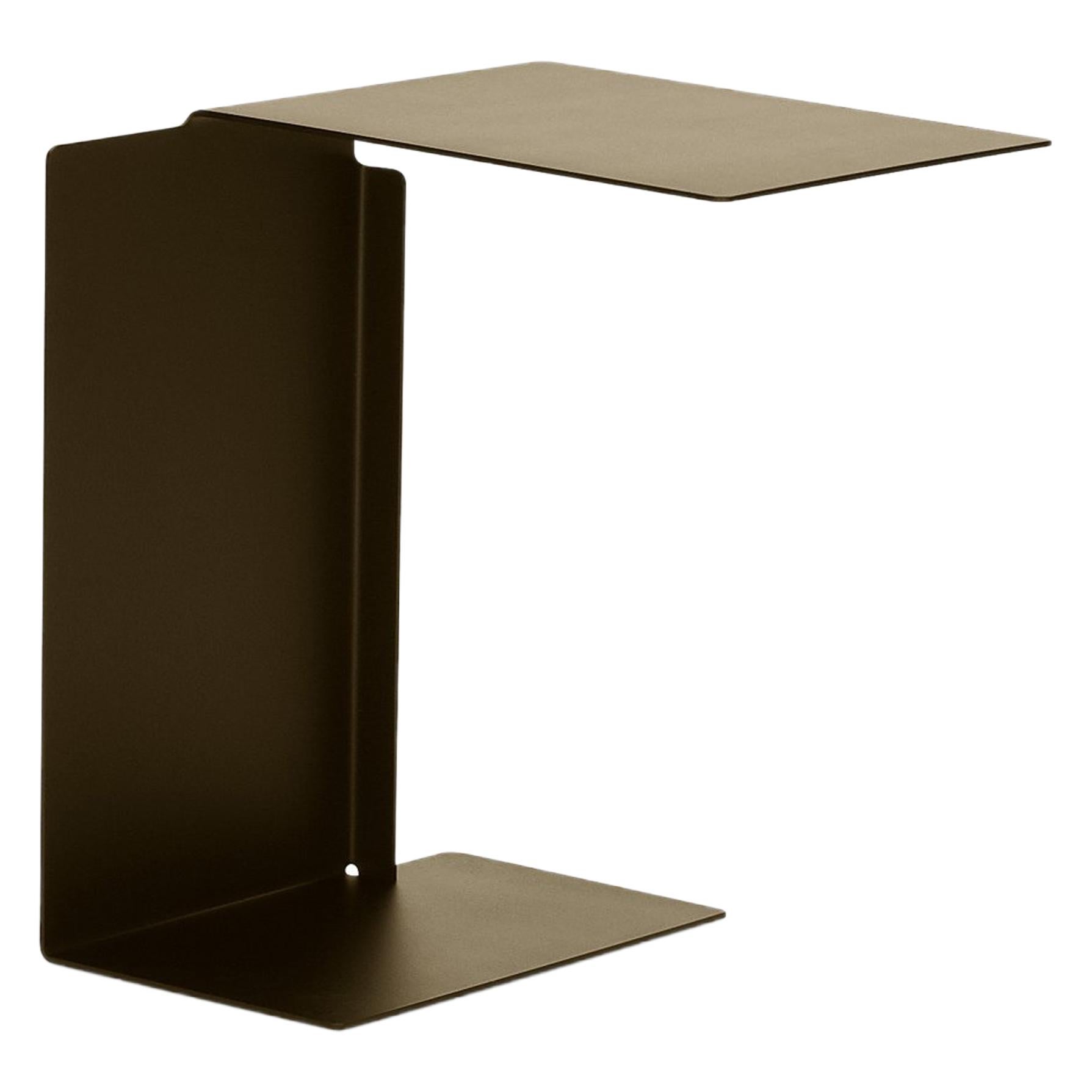 ClassiCon Diana B Side Table in Bronze Brown by Konstantin Grcic