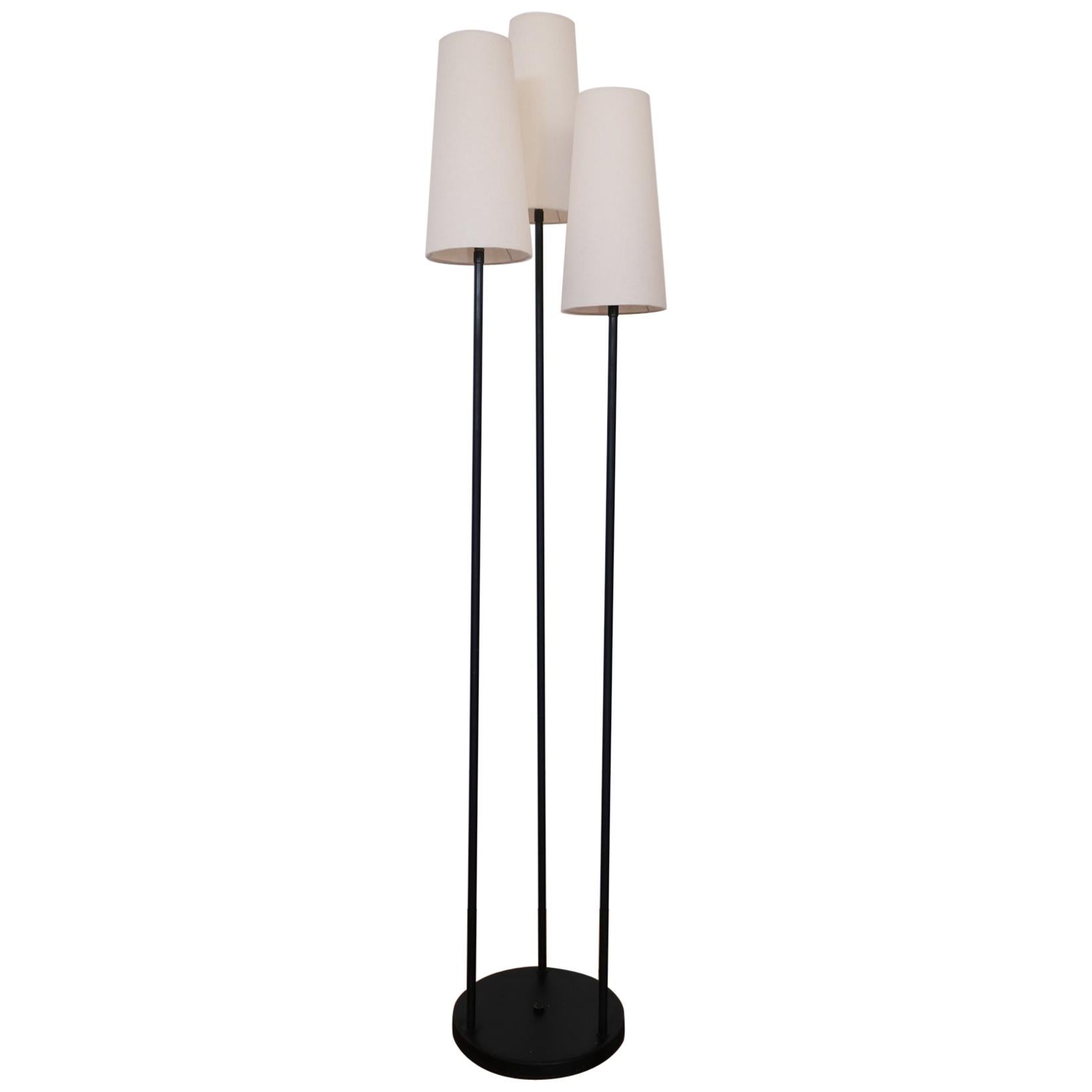 Floor Torchiere Lamp by David Wurster, 1950s For Sale