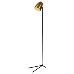 'ORO' Brass and Metal Floor Lamp