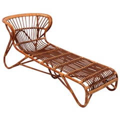 Franco Albini Bamboo Chaise Lounge