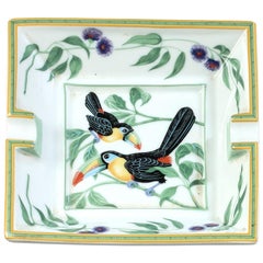 Hermès Porcelain "Toucan" Ashtray