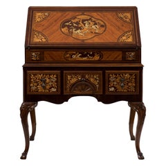Ancient Flip Op Cabinet by Adriano Brambilla, 2nd Half of the 19th Century