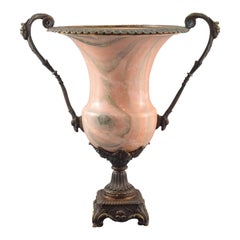 Bronze and Alabaster Cup, 20th Century