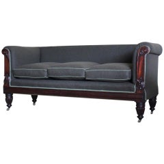 Early 19th Century English Mahogany Sofa