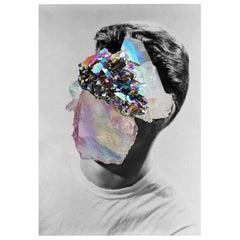 Crystal Man Portrait Naropinosa. "Untitled" Digital Collage, Spain, 2019