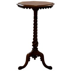 Walnut and Marquetry Wine Table, circa 1860