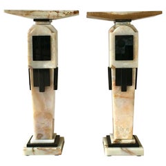 Art Deco Pedestals and Columns