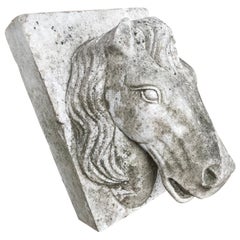 Horse Head Marble Keystone