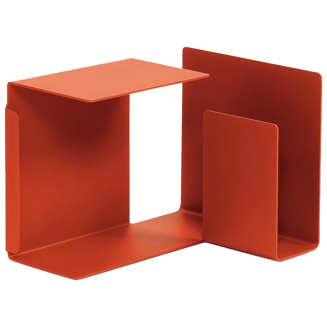 Table d'appoint ClassiCon Diana C en rouge corail de Konstantin Grcic en vente