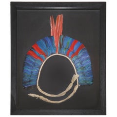 Kayapo 2 Headdress with Natural Feathers