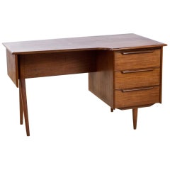 Danish Mid-Century Modern Teak Wooden Desk by Peter Løvig Nielsen, 1960s