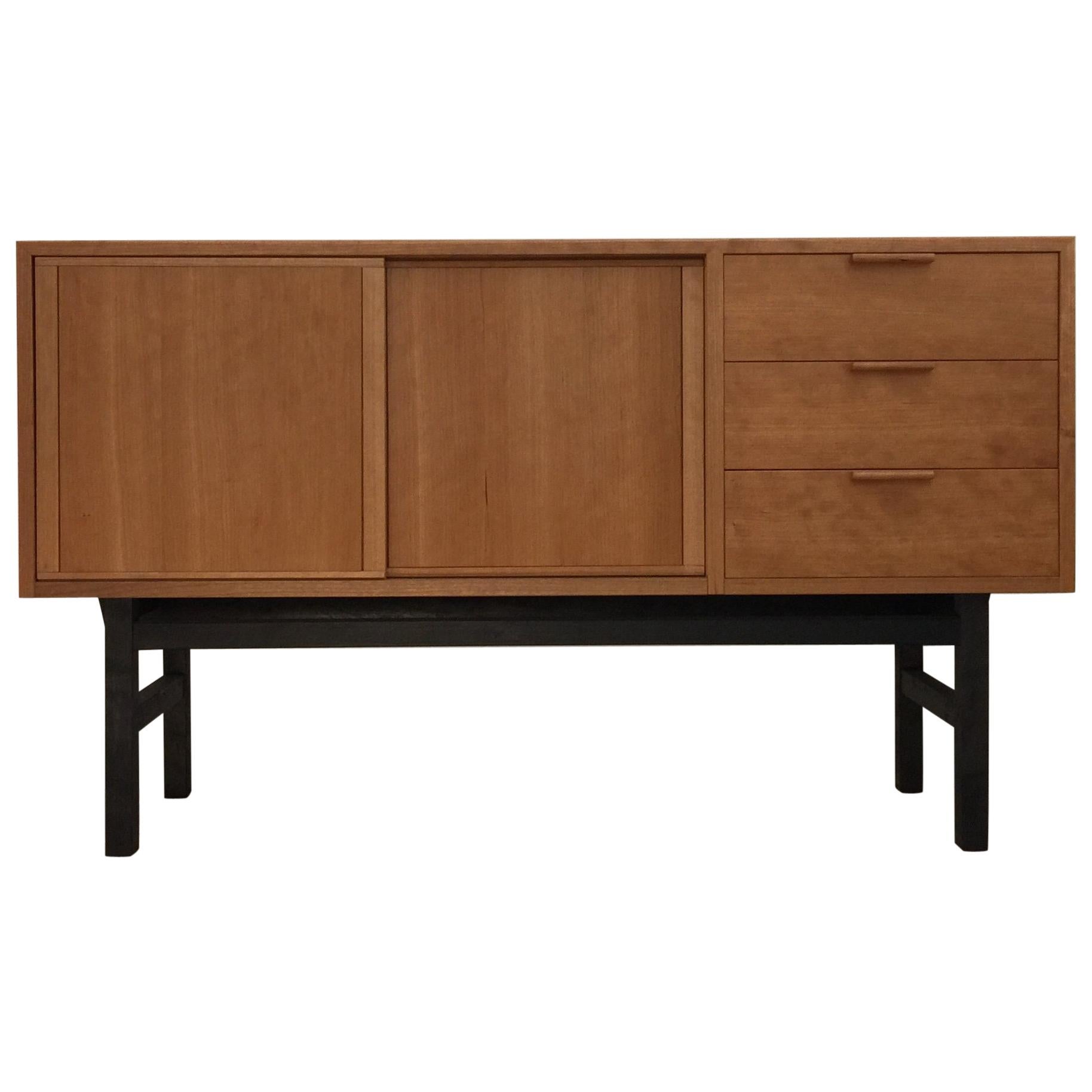 Hikido Credenza in Black Cherry