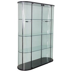 Pace Collection Hohe gerundete Glasvitrine