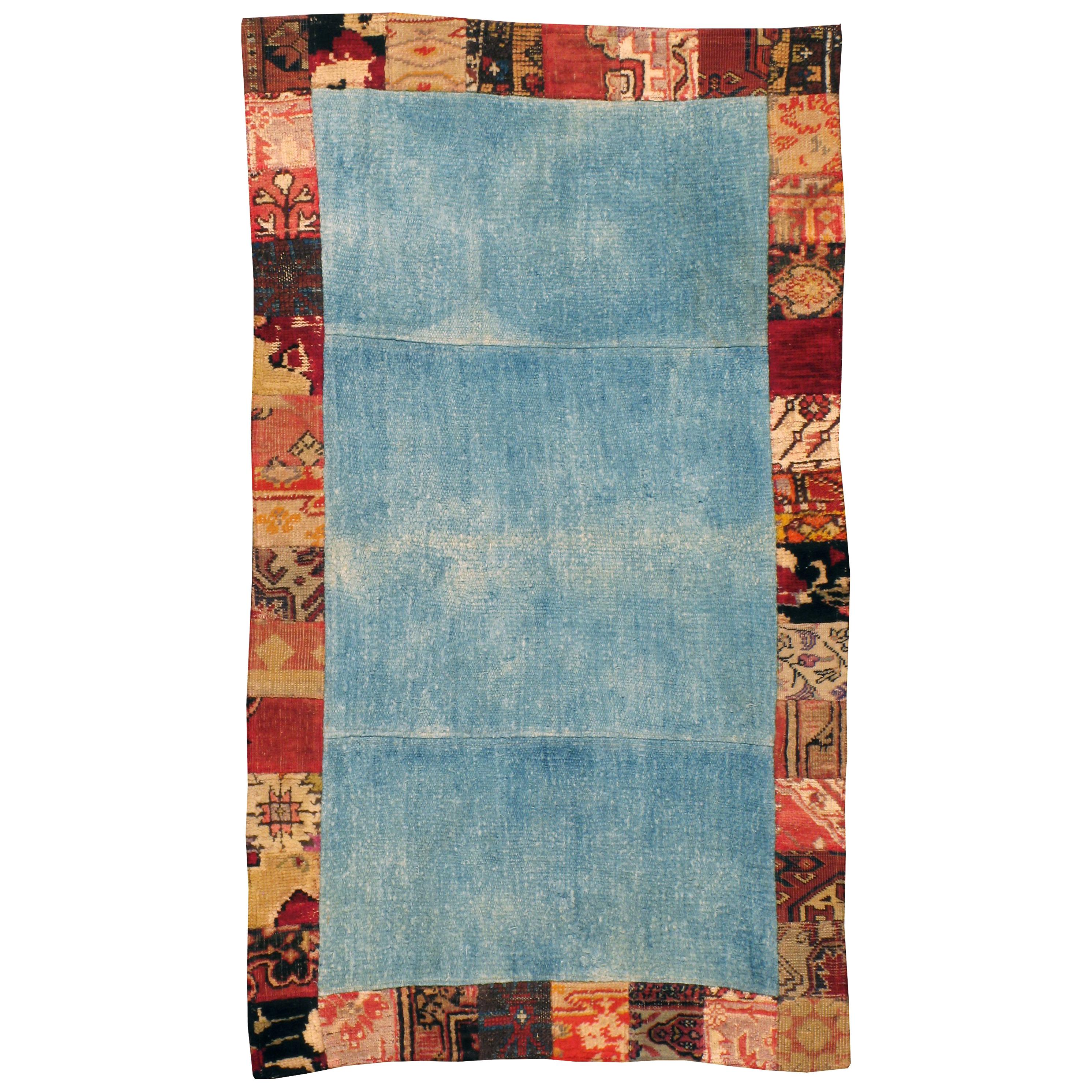 Modern Turkish Patchwork Rug