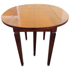 Merveilleuse petite table de salle à manger Widdicomb à abattant à 4 feuilles moderne mi-siècle