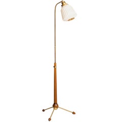 Hans Bergström Floor Lamp by Ateljé Lyktan in Åhus, Sweden